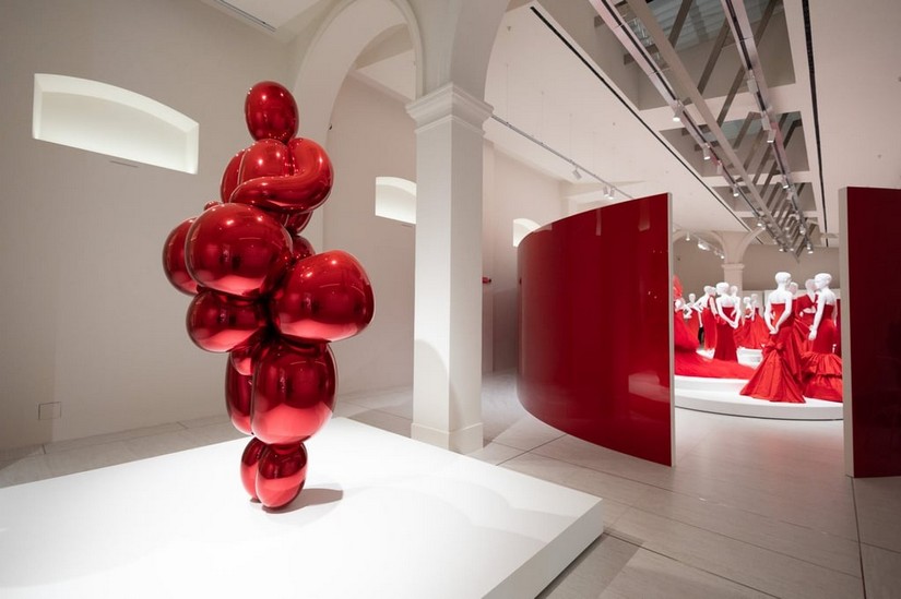 O balao Venus Lespugue de Jeff Koons